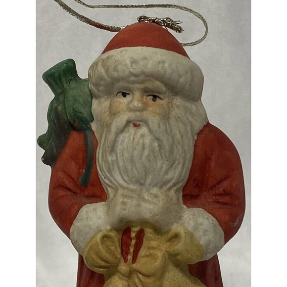 Vintage - 5.5” Santa Claus Belgium 1900 Christmas Figurine Holiday Ornament - Picture 2 of 6